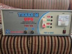 UPS 700 VA 12 volt 500 watt new condition