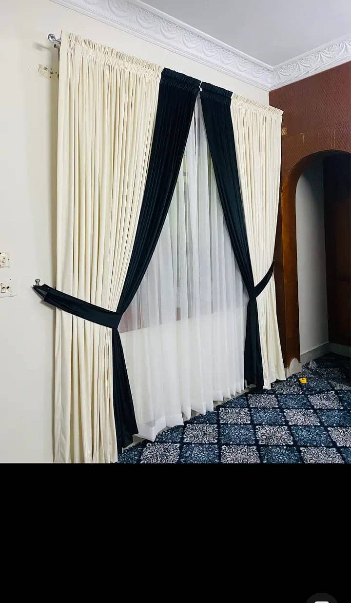 Curtains| Valvet Curtain| Luxury Curtains| Jute Curtain/Wall Poshish 3