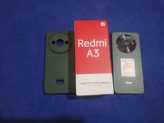 Redmi A3 (4/64) ram with box and charger lush condition