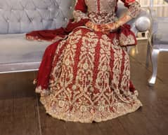 Bridal lehnga / Barat dress / Wedding wear / Bridal lehnga for sale