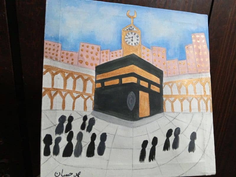 painting of Kaaba sharif 1