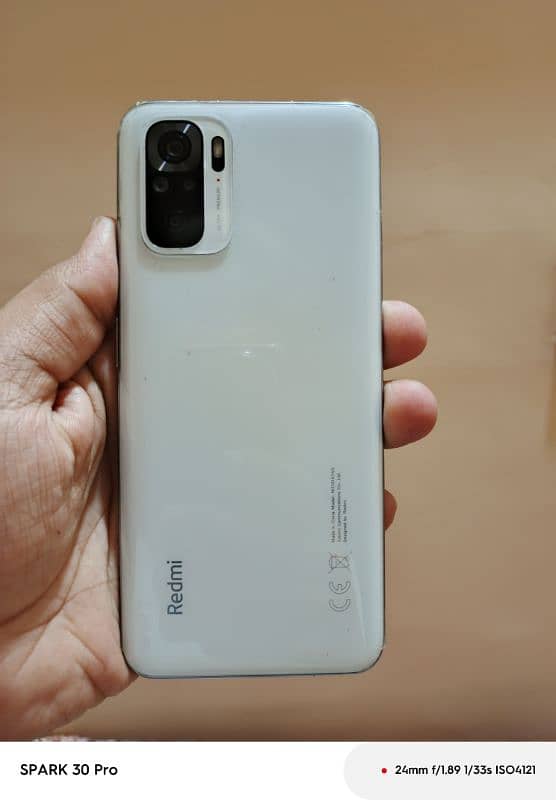 Redmi Note 10 4/128 Gb White colour 10/9 condition 1