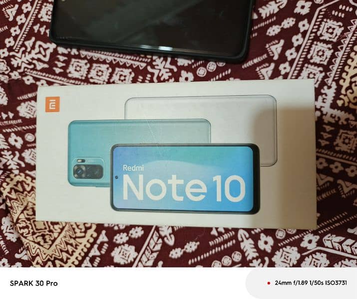 Redmi Note 10 4/128 Gb White colour 10/9 condition 3