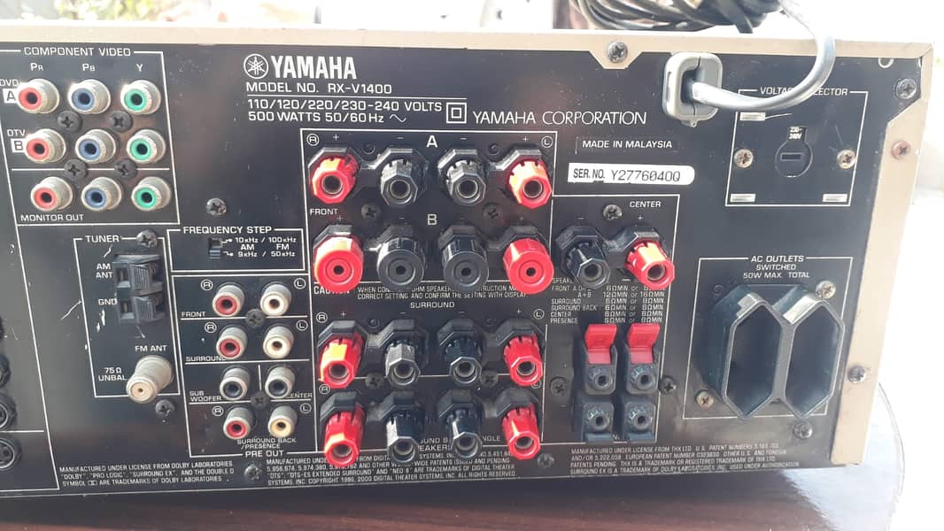 Yamaha Amplifier RX-V14000 4