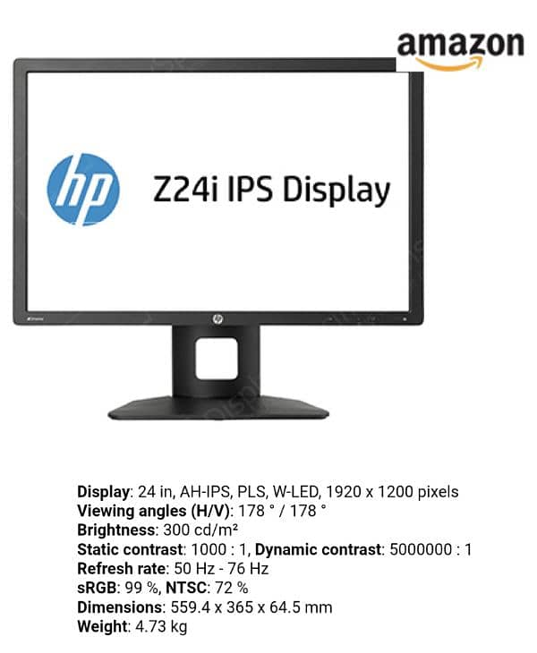 Hp 24i 1080p IPS Monitor available for sale 5