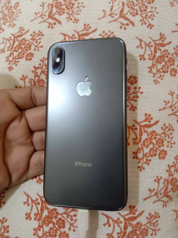 I phone x good 03185046167 condition non pta bilkul fresh 0