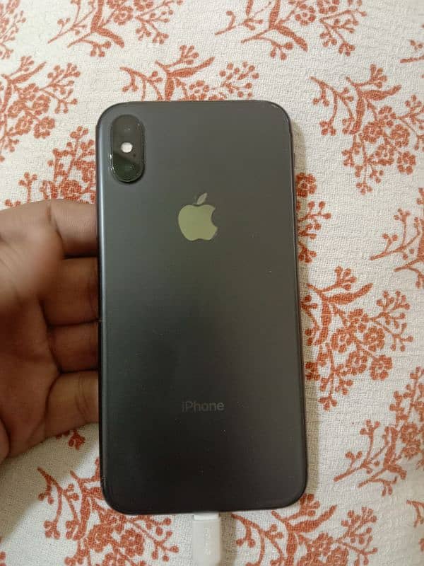 I phone x good 03185046167 condition non pta bilkul fresh 1