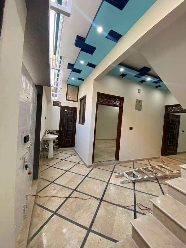 Brand New Zero Meter House Excellent.  North Karachi Sector 5A-3 4