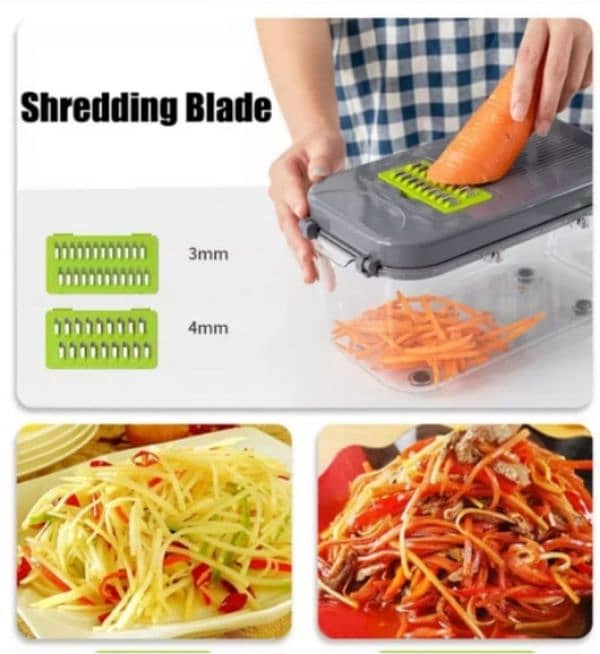 New 22-Piece Vegetable Chopper, Slicer & Dicer – All-in-1 Kitchen Tool 2