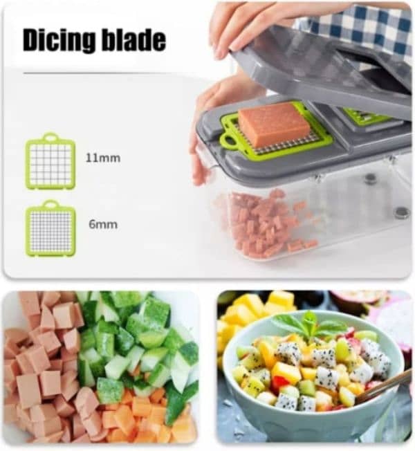 New 22-Piece Vegetable Chopper, Slicer & Dicer – All-in-1 Kitchen Tool 4