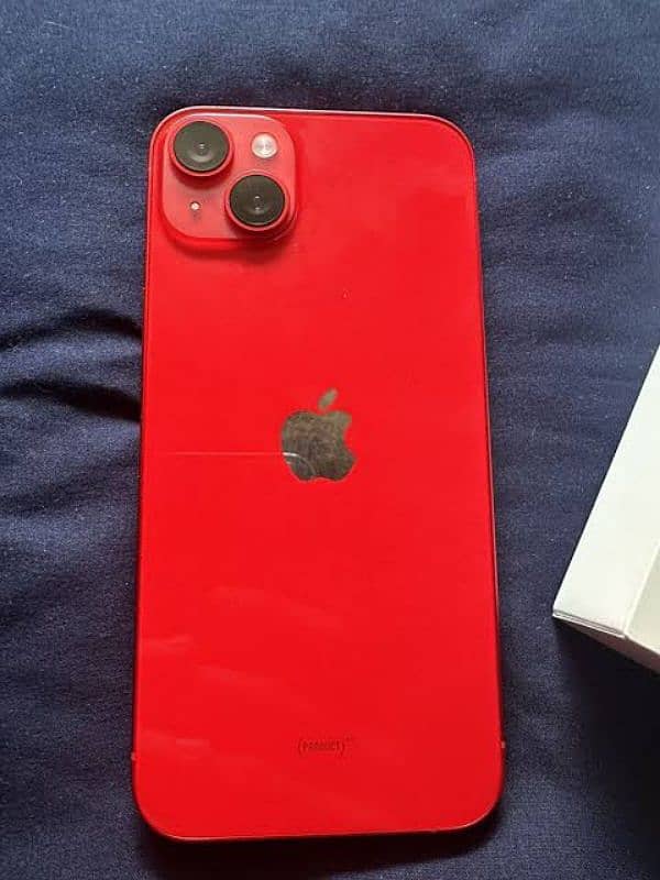 iPhone 14 plus Red (10/10) 1