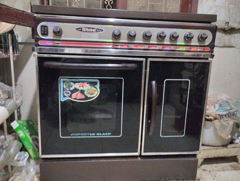 Nobel 5 Gas Stove + Oven & Grill 1