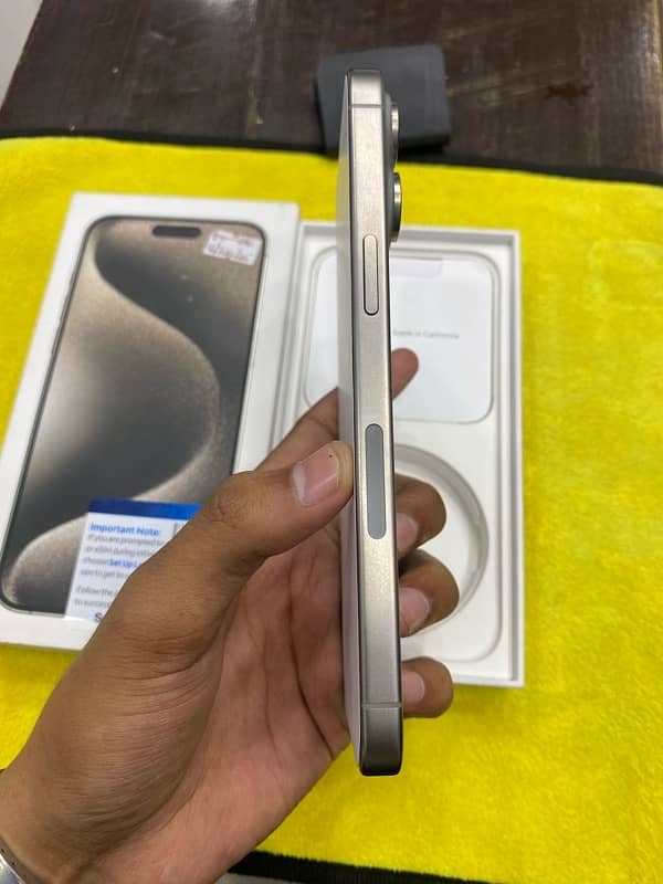 *IPHONE 15 PRO MAX* - NON PTA JV  - ⁠BOX PACK  - ⁠NATURAL 1