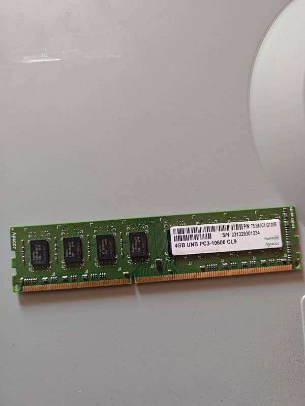 Ram 4GB DDR3 1333 Mhz 1