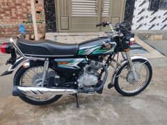 Honda 125  model 23 black colour