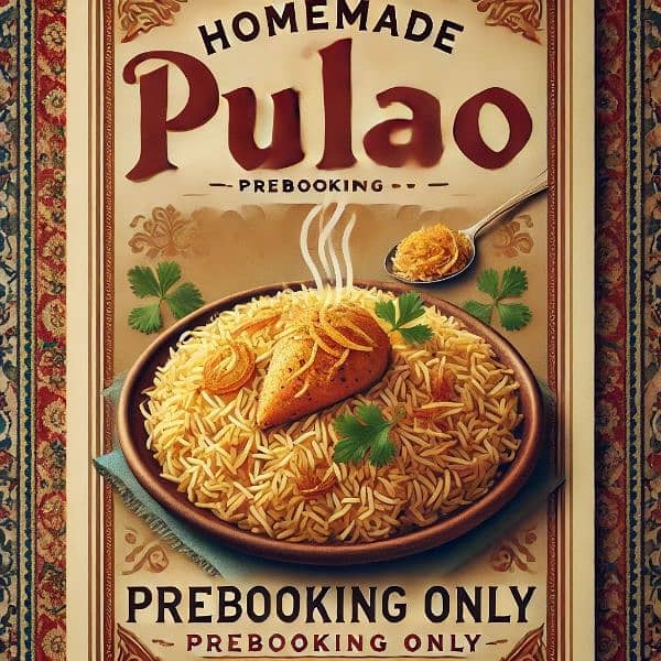 Pulao on preorder 0