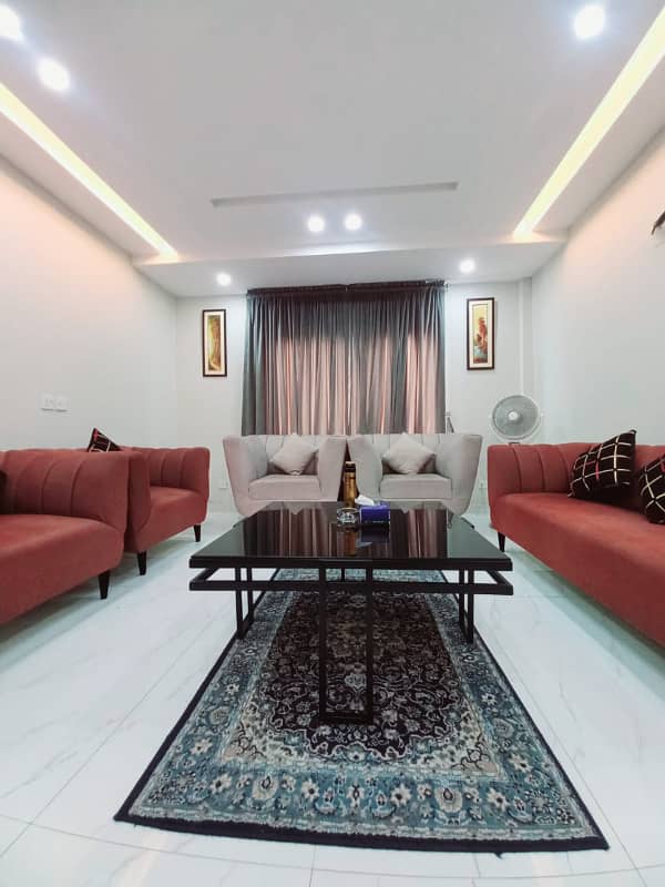 Luxury Furnished Appartments in Baharia Town Lahore Daily Basis For Rent 6