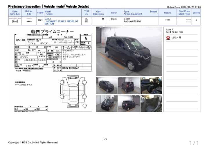 Nissan Dayz X Pro Pilot 2022 2