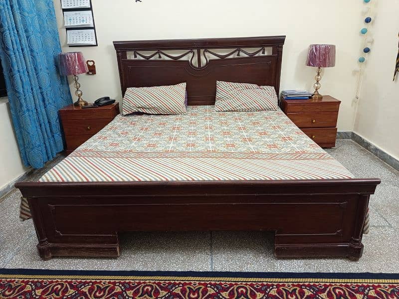 Wooden Bed for Sale 1