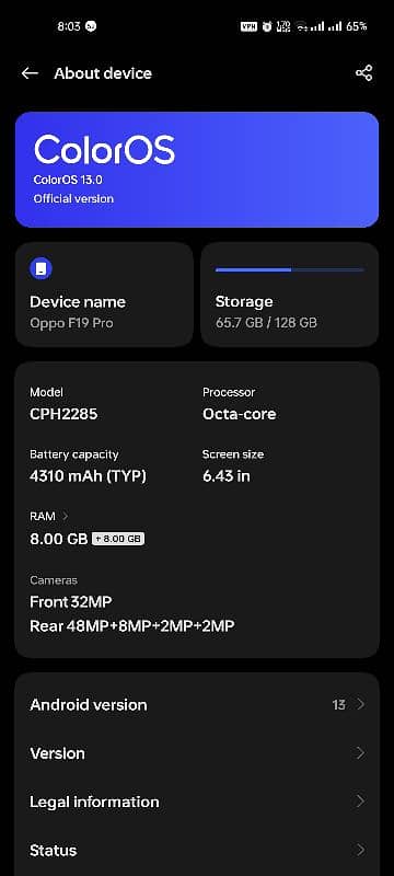 Oppo F19 Pro 2