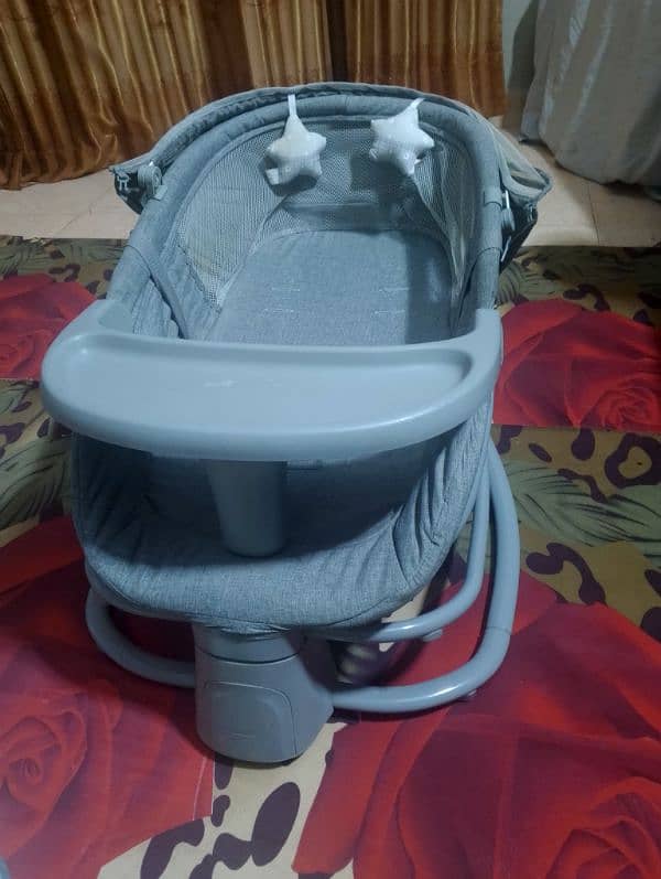 baby swing electric baby bassinet mastela 3 in 1 deluxe multi 9