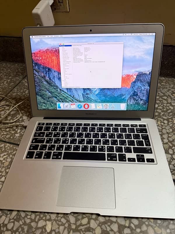 mac book air 7.2 0