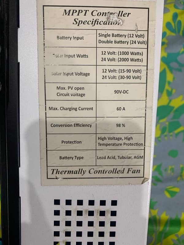 PRINCE MPPT 60 AMP Solar Charge Controller 1