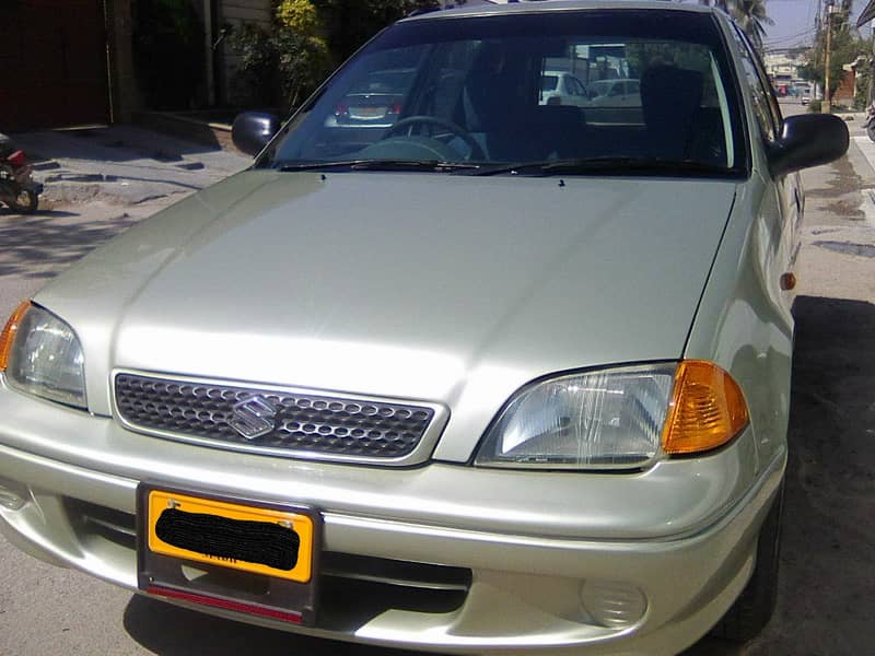 SUZUKI CULTUS VXR MODEL 2001 KING GOLD COLOUR BEHTREEN CONDITION 0