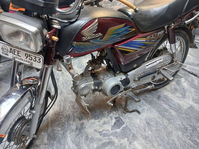 Honda CD70 Model 2021 condition 10-10 0