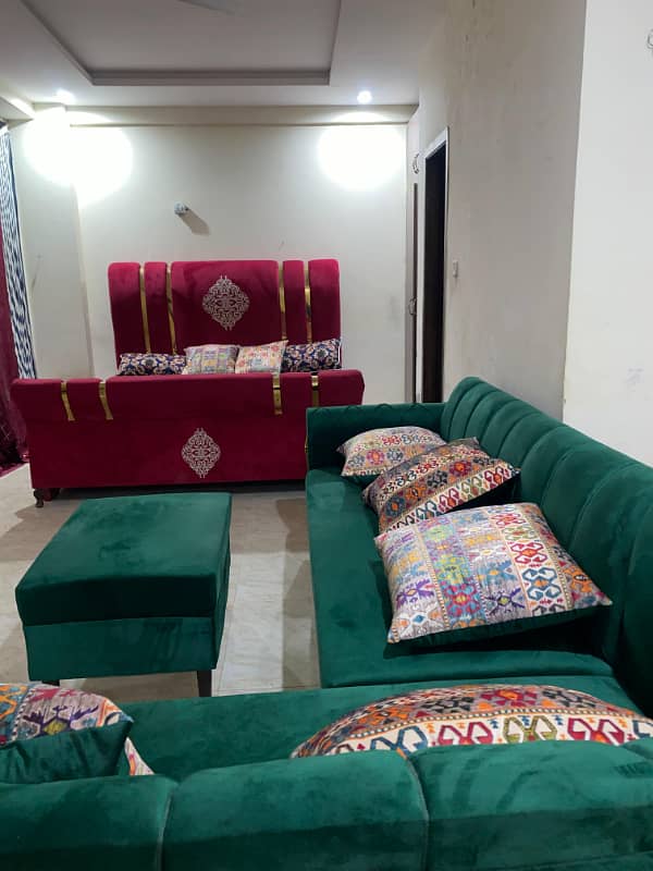 E-11 1bedroom fully furnished flat available for rent in E-11 Islamabad 0