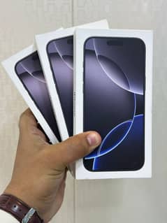 iPhone 16 pro max JV 256GB box pack black colour non active