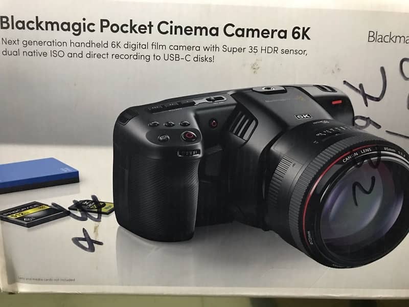 Blackmagic pocket Cinema Camera 6k BMPCC 6k (EF Mount) 2