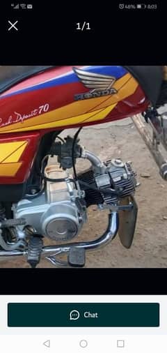 Honda CD 70 Bike 0326/53//55//89/6