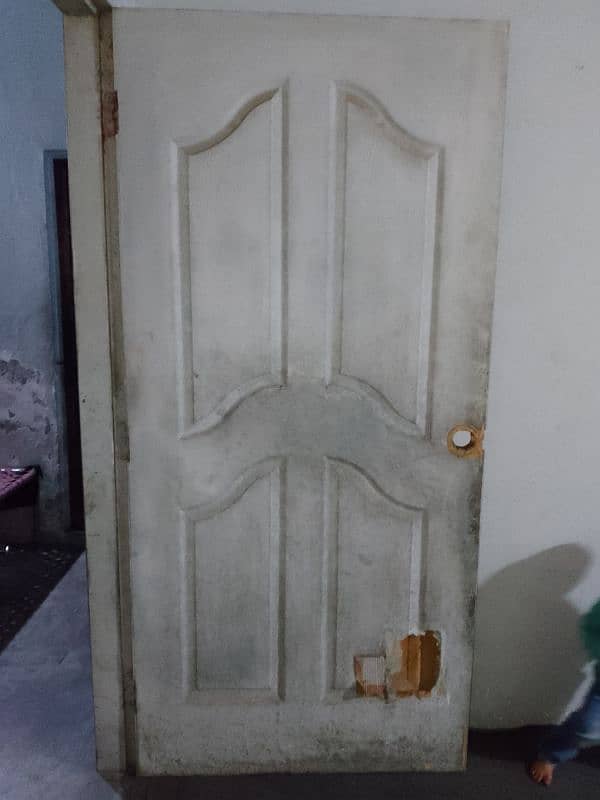 Woden door 1