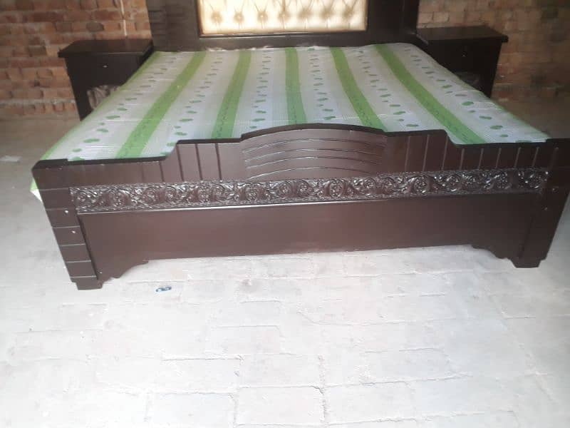 wooden bed at cheap price 1