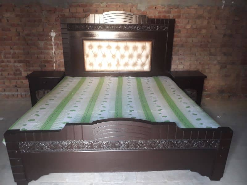 wooden bed at cheap price 3