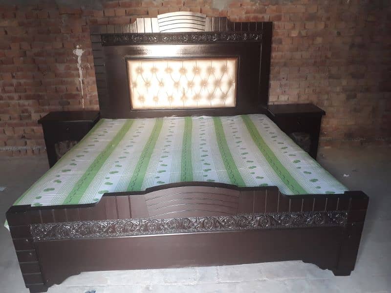 wooden bed at cheap price 5