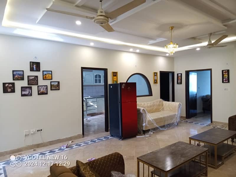 F 11 New Furnished 4 Bed Double Road Face Apartment For Rent 0