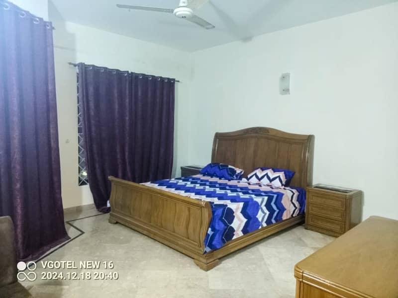 F 11 New Furnished 4 Bed Double Road Face Apartment For Rent 18