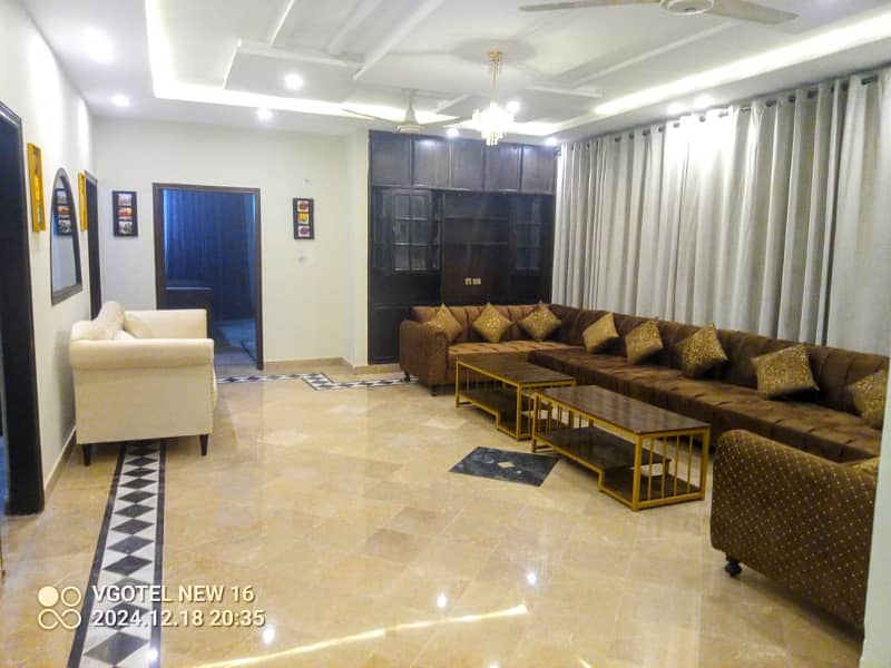 F 11 New Furnished 4 Bed Double Road Face Apartment For Rent 19