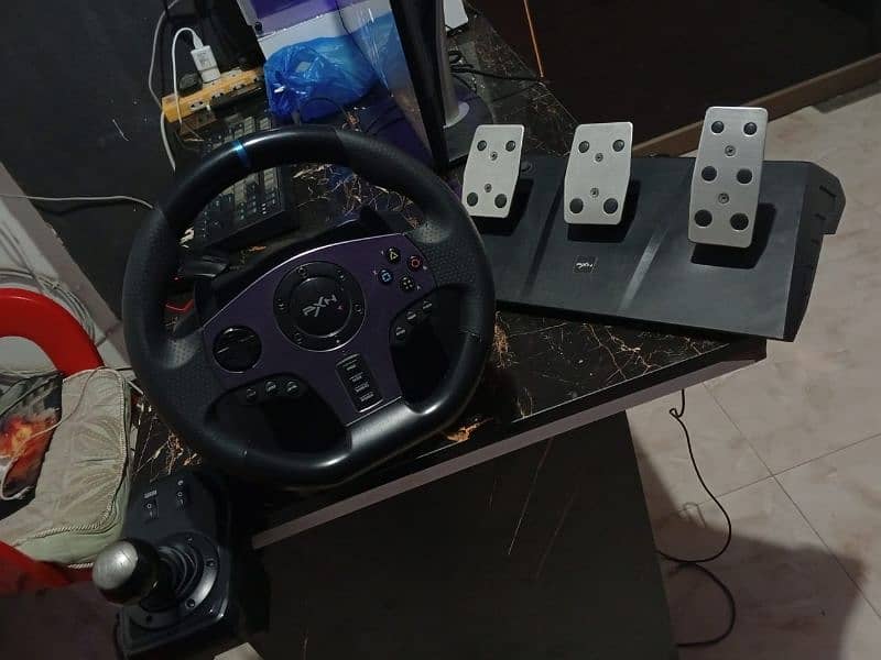 PXN V9 Steering wheel  Gaming Wheel 0