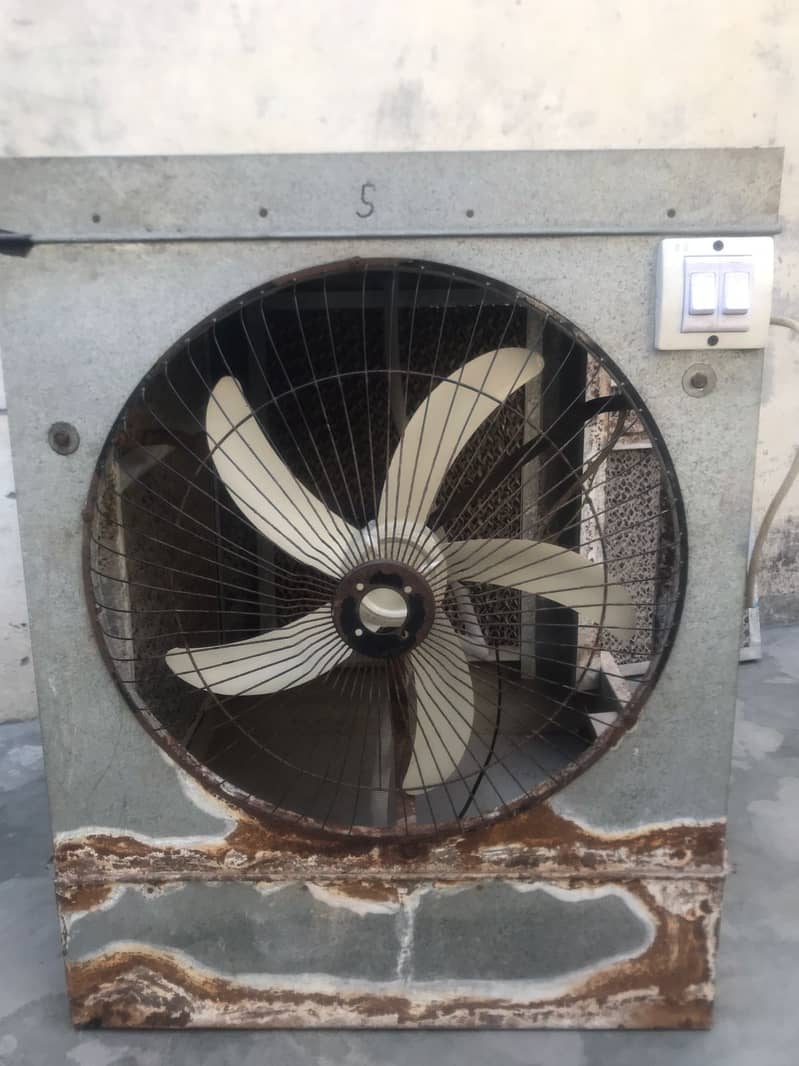 12V Air Cooler-Order Par Tiyar Karwa Tha-Kafi Achi Chadar Lagi Hui Ha 0