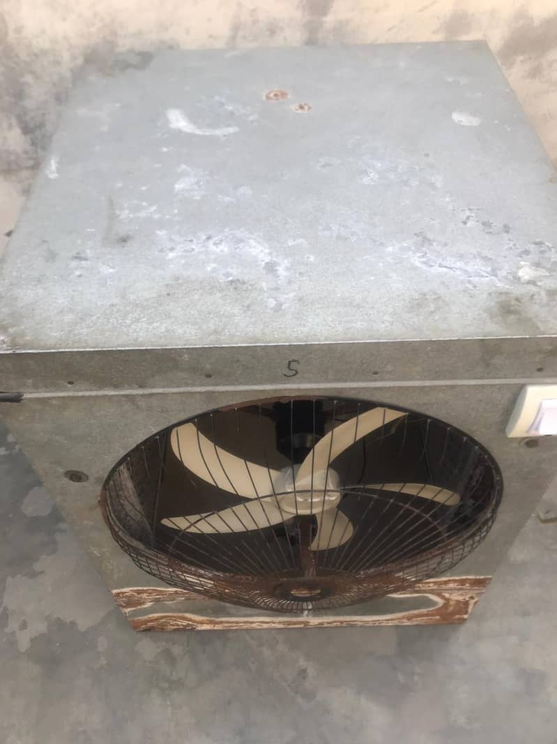 12V Air Cooler-Order Par Tiyar Karwa Tha-Kafi Achi Chadar Lagi Hui Ha 7