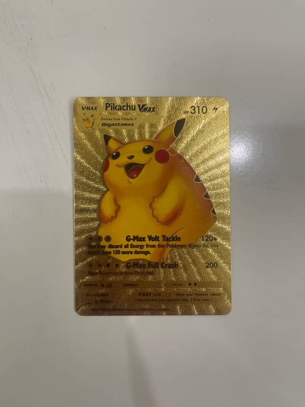 pokemon card :Pikachu Vmax 0