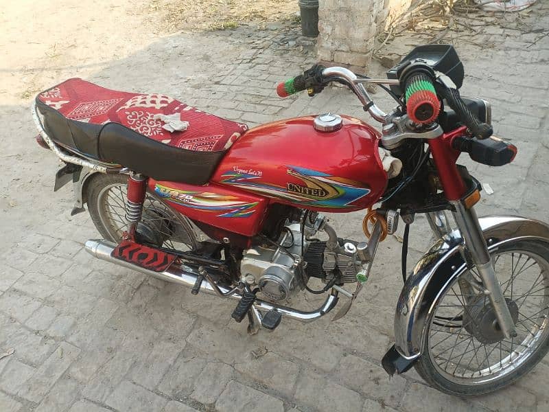 united 2018 model bike genuine condition 2