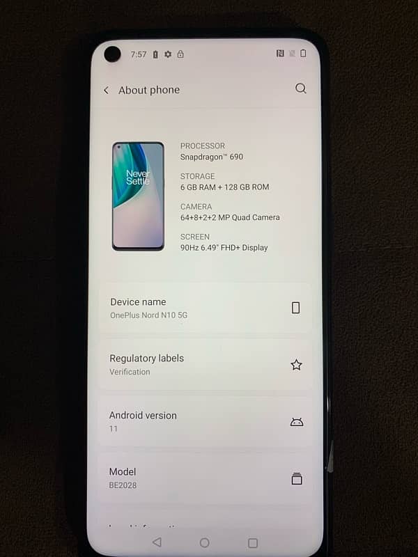 oneplus nord N10 5G 3