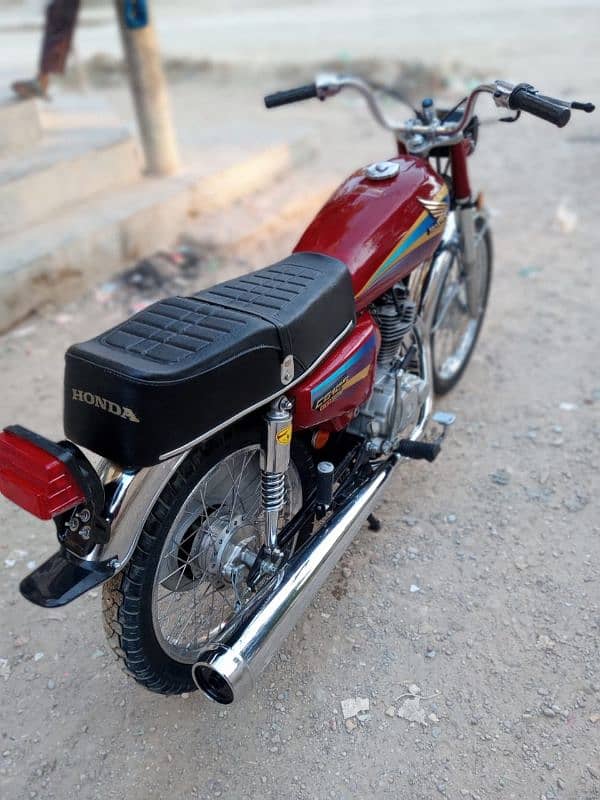 Honda Cg 125cc Karachi registration baik complete files all ok 1