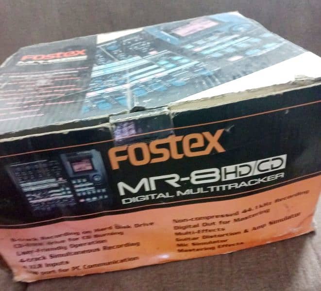 Fostex MR-8 HD/CD digital multitracker 2