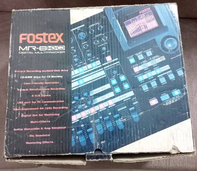 Fostex MR-8 HD/CD digital multitracker 3