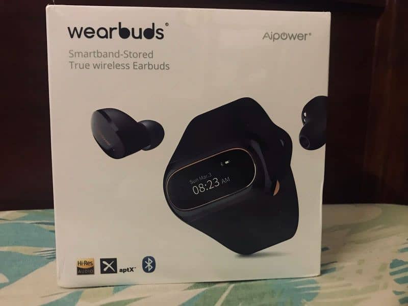 Wearbuds Smartband-Stored True Wireless Earbuds 1